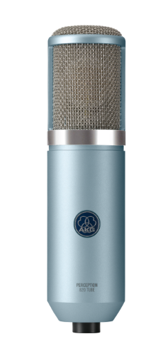 P820 TUBE PROFESSIONAL MULTI-PATTERN TUBE MICROPHONE WITH REMOTE CONTROL UNIT.